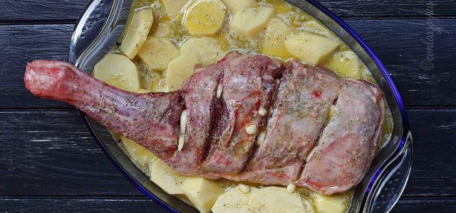 ternasco al horno