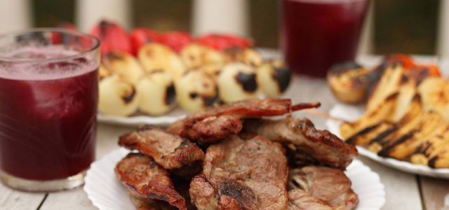 Chuletas a la brasa