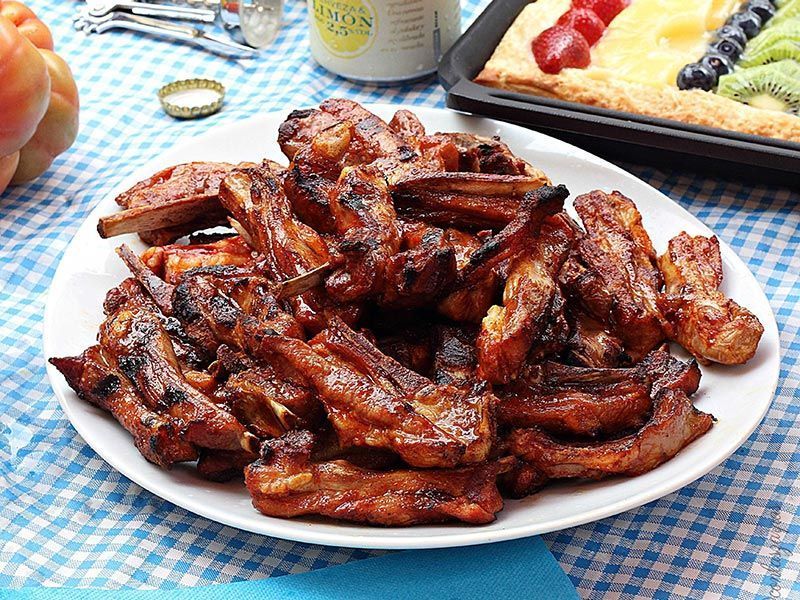 Barbacoa de Churrasquitos de Ternasco de Aragón