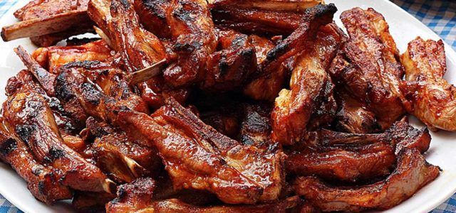 churrasquitos de cordero ternasco de aragon a la barbacoa