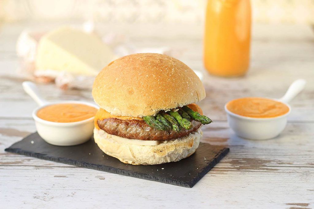 hamburguesa de ternasco de aragon