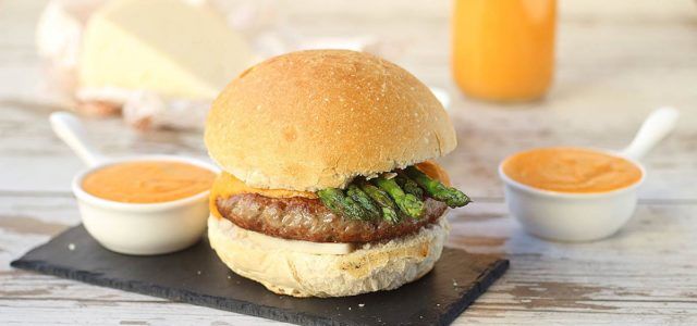 hamburguesa de ternasco de aragon