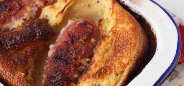 longaniza de cordero ternasco de aragon toad in the hole