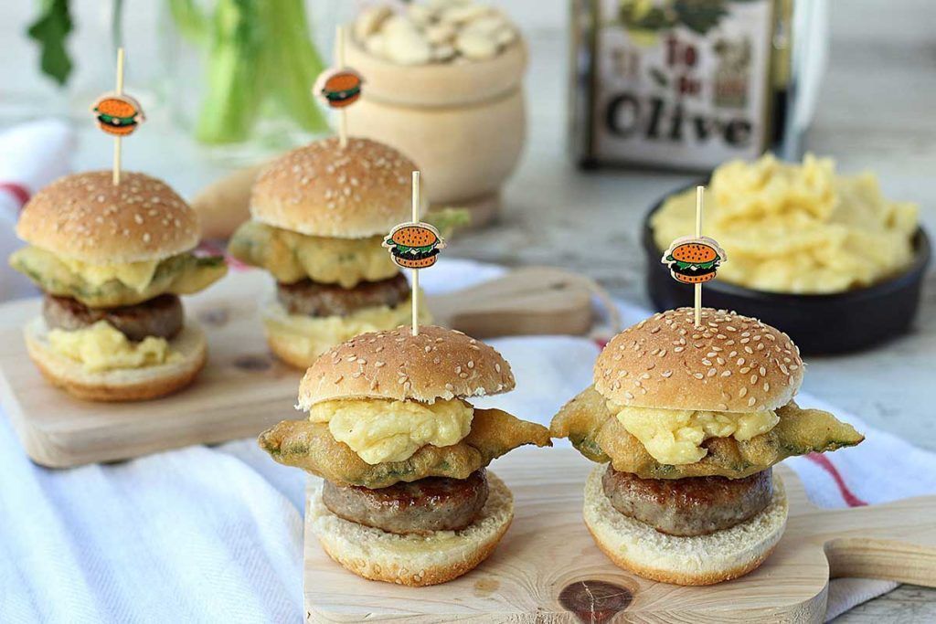 Mini hamburguesas cordero ternasco de aragon