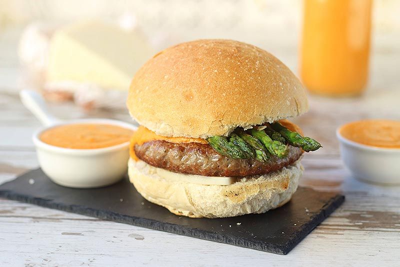 hamburguesa cordero