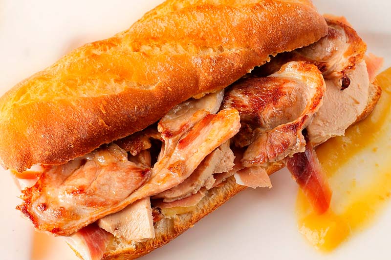 bocadillo de cordero en aragon