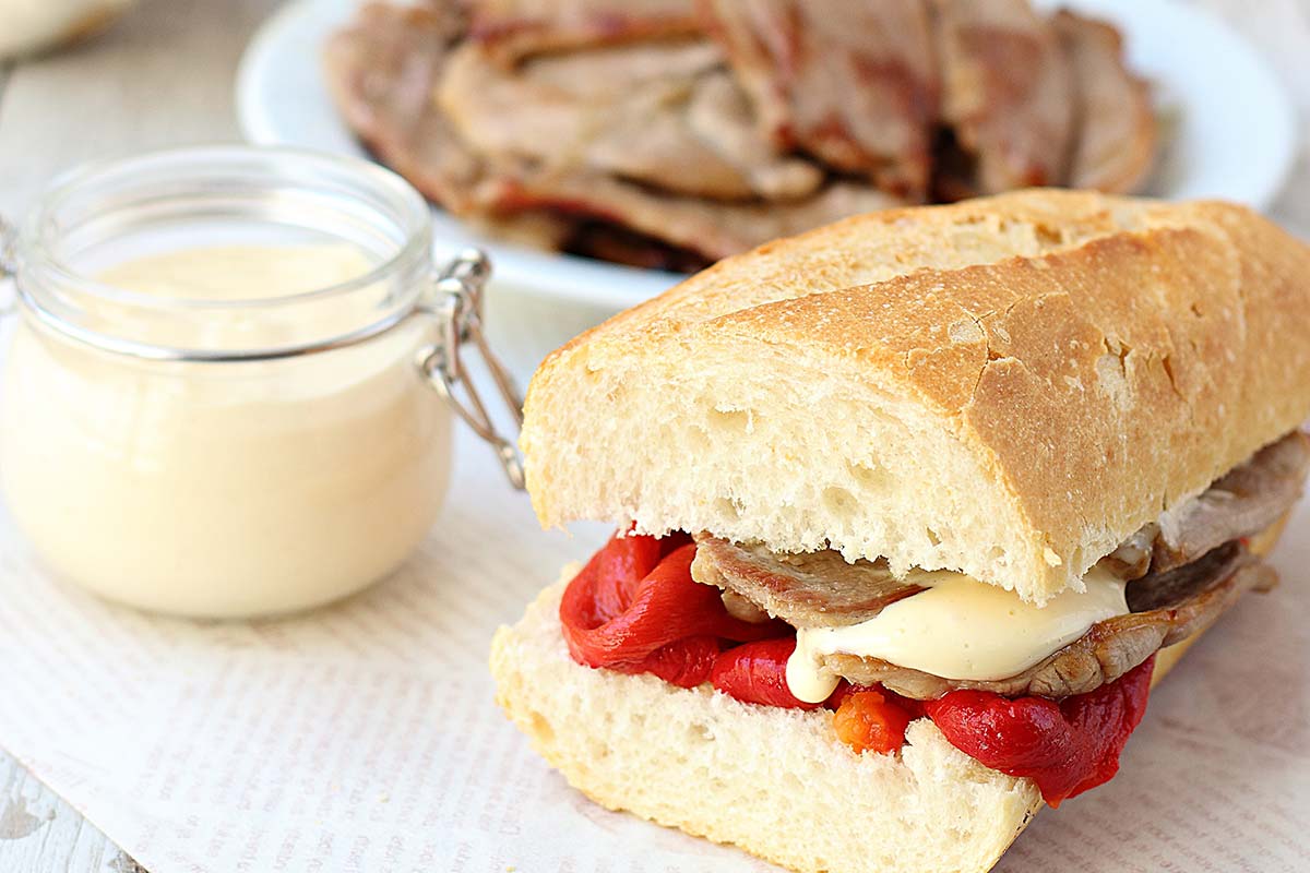 Bocadillo de cordero