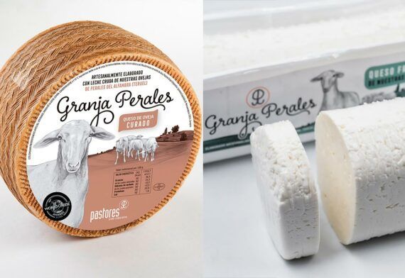 Pack de quesos de oveja Granja Perales enteros
