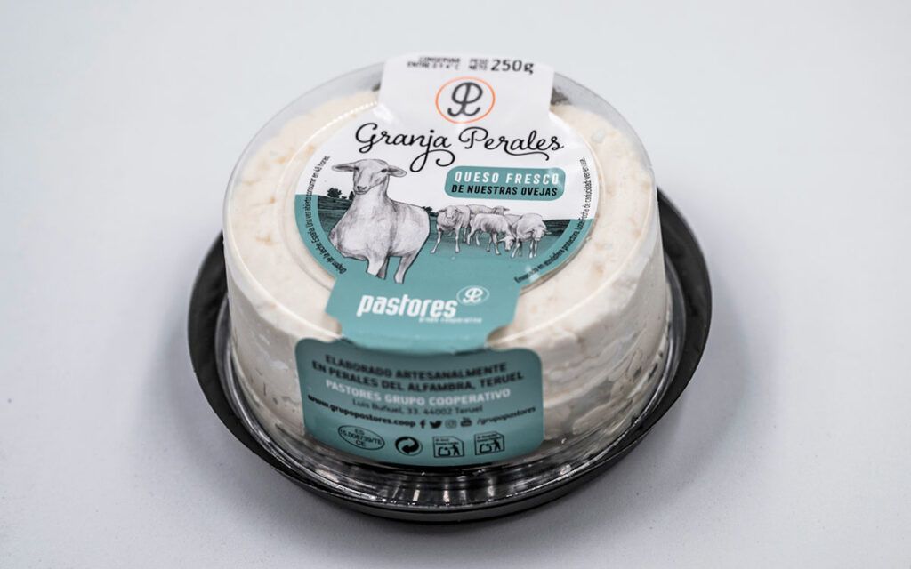 comprar tarrina queso fresco granja perales